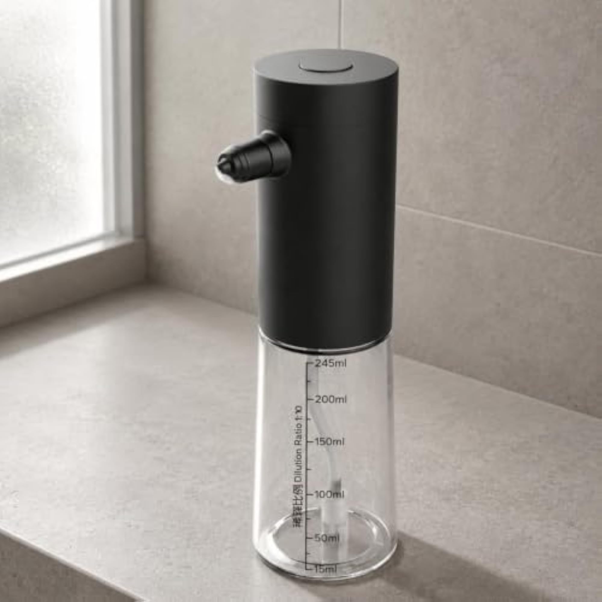 Rechargeable Electric Foam Pump Sprayer for Bathroom, White