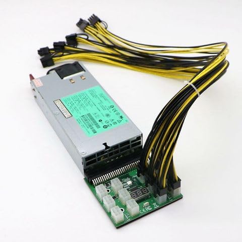 94% Platinum 1200 Watt Power Supply Unit Kit for Bitcoin, Ethereum, & Crypto Mining