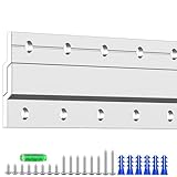 Z Clip Hanger 30 pulgadas – Colgador de cuadros francés – Kit de montaje de pared de aluminio Z Bar – Soportes de montaje para colgar espejo, foto, lienzo, arte, marco, altavoz – 100 libras – 2