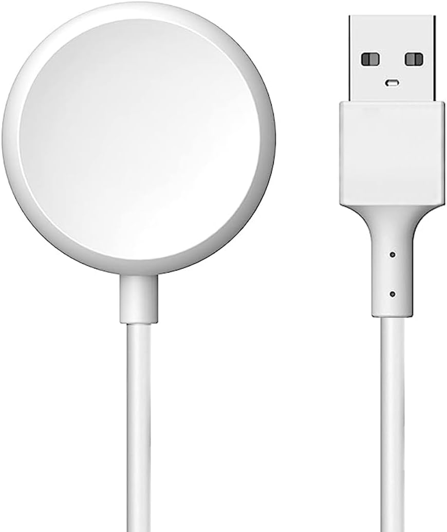 Charger for Google Pixel Watch, Repalcement USB-A Charging Cable with 3.3ft Cord for Google Pixel Watch (White)