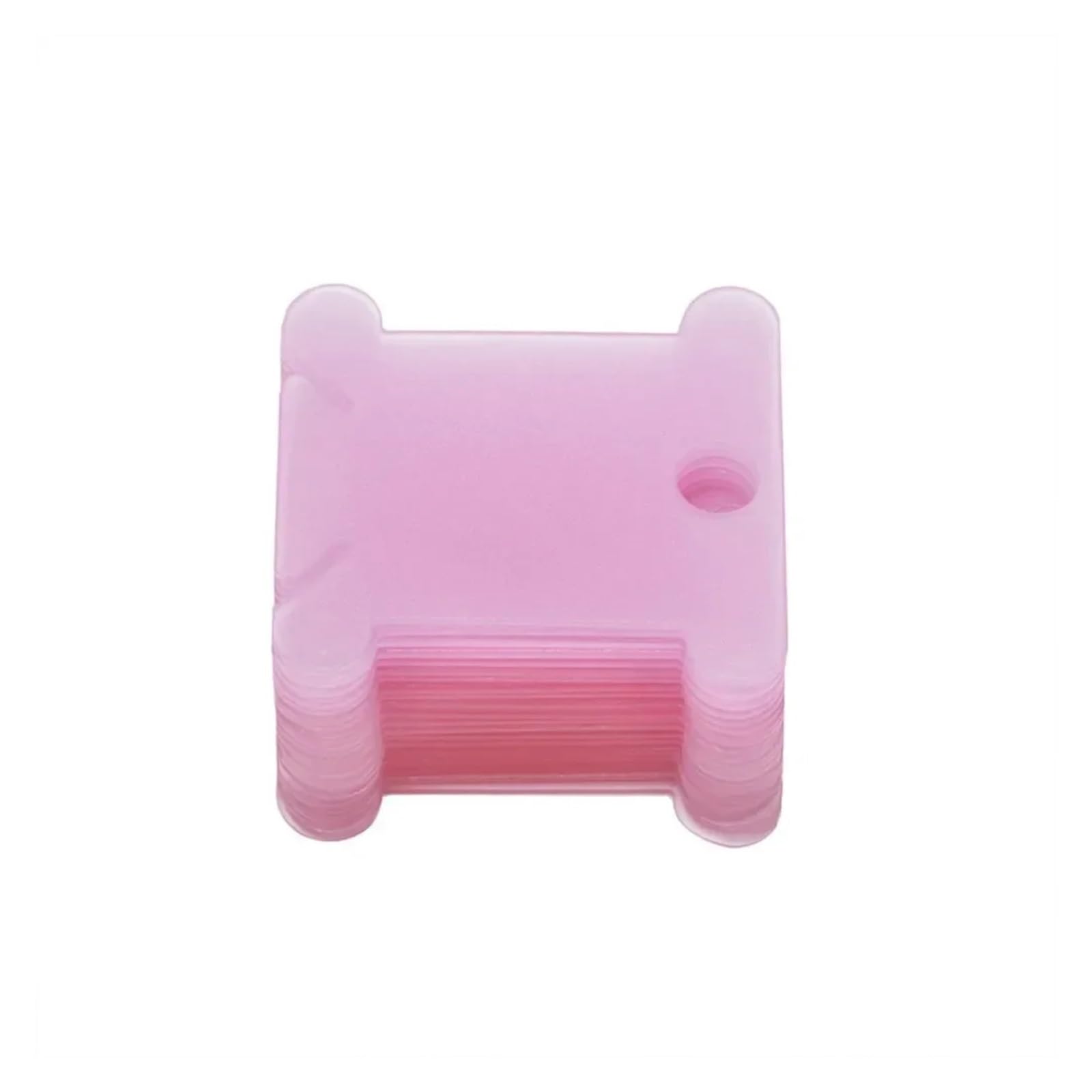 Plastikowe szpulki do nici, Nici do haftu Plastikowe szpulki 1000 szt. Wielokolorowe(Pink)