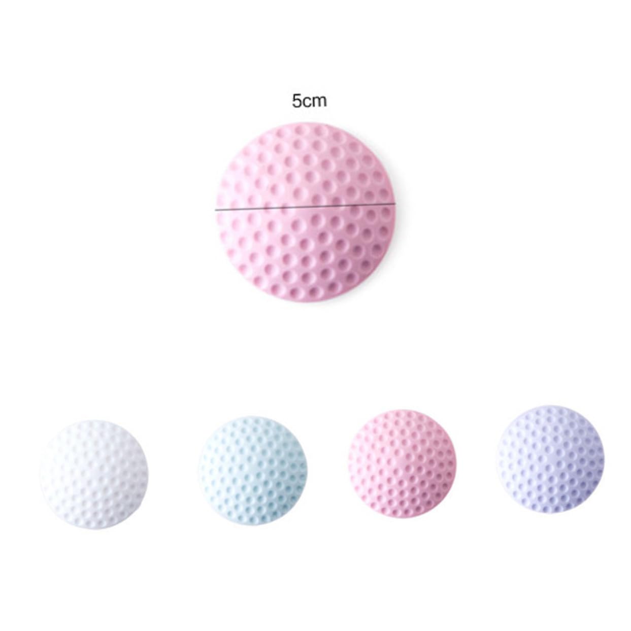 BUTIFULSIC 4pc Thickening Mute Door Rear Wall Crash Pad Anti-Collision Pad Absorbers for Door Handle Lock Protection Wall Stick