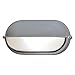 Access Lighting Nauticus 1-Light Fluorescent 9-inch White Outdoor Bulkhead with Frosted Glass
