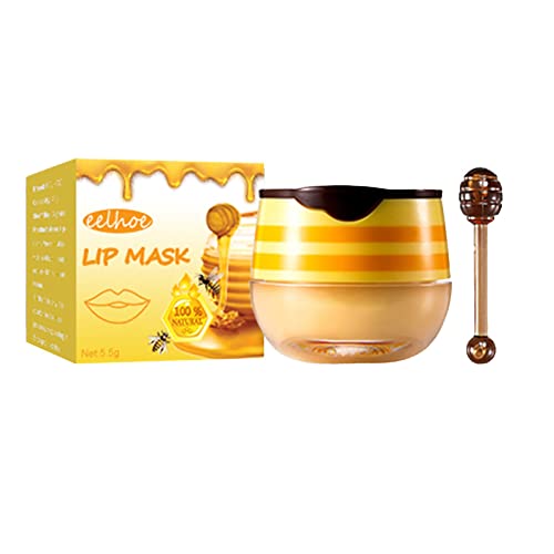 Cream Spray Lip Mask Honey Strawberry Lip Mask Propolis Moisturizing Lip Balm Nourishing Lip Care Hydrating Prevention Dry And Crack Lip Scrubs Makeup Under 10 Dollars For Women (A, One Size) #TOP18