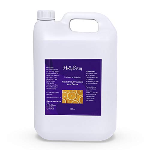 Vitamin C Serum - Extra Large 500ml - 16x Bigger -Anti-Ageing - Moisturise Gel - For All Skin Types By Hollyberry Cosmetics - Image 3