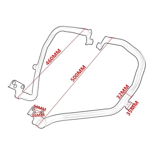 Cage de cascade pour Rocket 3 GT 2020-2022 : pare-chocs robuste
