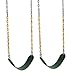 Eastern Jungle Gym 2 Outdoor Swing Seats for Playset Replacement Swings with Coated Swing Chains 66"