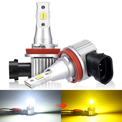 Amazon | フォグランプ H8 LED 2色切替 H9 H11 H16(国産車)兼用 led