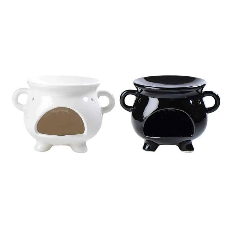 Piccolo diffusore di candele aromatiche in ceramica Bruciatore di fragranze in ceramica vintage Bruciatore for candele da soggiorno Diffusore di fragranze for candele Diffusore di oli essenziali sempl