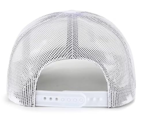 Gorra Trucker Blanca de Malla Universitaria Georgia miniatura 4
