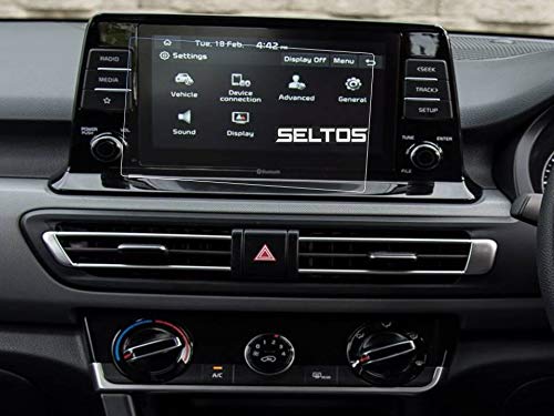CAIDEN GUARDS Screen Protector Compatible With KIA SELTOS 1.5 HTK Plus (Petrol) 8 Inch (For 2019-23 Model Only) Infotainment | Music Pystem [Transparent] Glossy (Not a Tempered Glass) (B08KGL66BT) Amazon Price History, Amazon Price Tracker