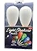 Pack of 2 Light Shakers LED Light Up Maracas - Choose From Multiple Modes: Solid Red, Green, and Blue; Plus COLOR CHANGE (Alternates Colors With Every Shake)