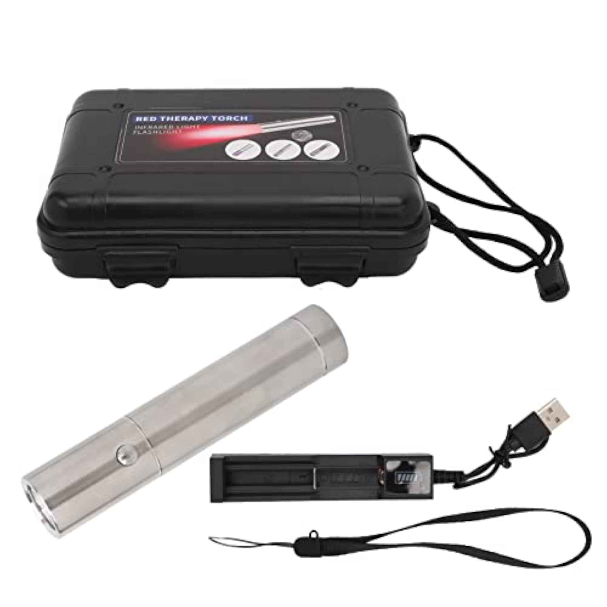 630nm LED Therapy Torch - Joint Relief Device