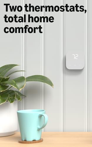 Amazon Smart Thermostat – Save money and energy - Works with Alexa and Ring - C-wire required (Pack of 2) - image 3