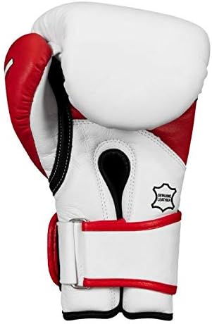 Title Boxing Gel World V2T Bag Gloves, White/Red/Black, Small
