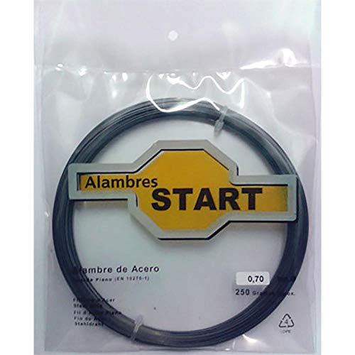 Alambres Start-Jose A.Arnaldo- Al250080 - Alambre Cuerda Piano 250 Gr. 0.8 Mm Al250080 Unidad