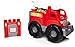Mega Bloks Fire Truck Rescue Building Set