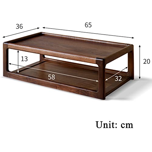 Table basse double couche pour optimiser les petits espaces et travailler au sol - 4
