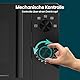 Hisense H20MOBP1HI Mikrowelle /20 L /700W /InverterTech/Keramikbeschichtung/Premium Glas/Maßgeschneidert, Mehrphasiges Kochen/Auftaufunktion/5 Leistungsstufen/Kindersicherung/Schwarz