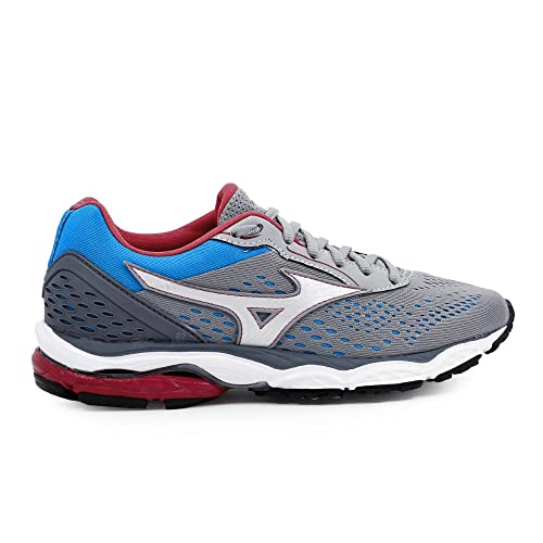 Tênis Mizuno Mirai 3 Feminino - 40 - Cinza/Azul