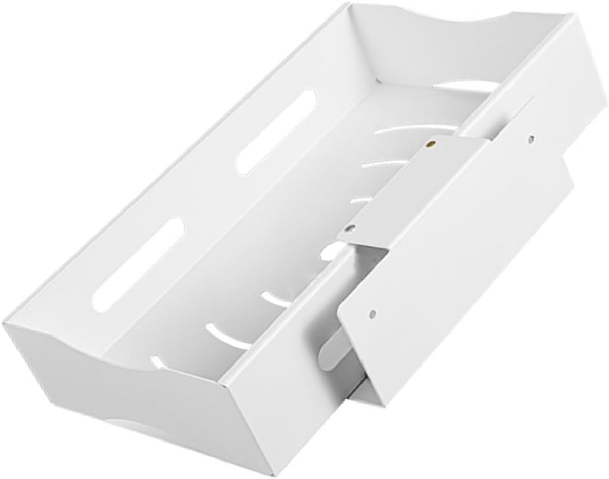 Cabilock Telescopic under Sink Rack Sliding Design Storage Organizer for Kitchen and Bathroom Space-saving Tiered Cabinet Holder for Essentials