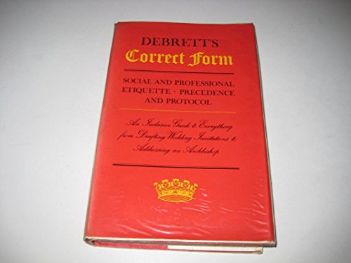 Debrett's Correct Form view 2