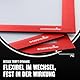 POPPSTAR 5x Magnetischer Info-Rahmen A4, Höhe 32,2 cm, Breite 23,6 cm, rot