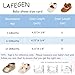 LAFEGEN Baby Girl Shoes Non Slip Soft Sole PU Leather Infant Toddler Mary Jane Flats First Walker Crib Dress Oxford Shoes (12-18 Months, 30 Apricot)