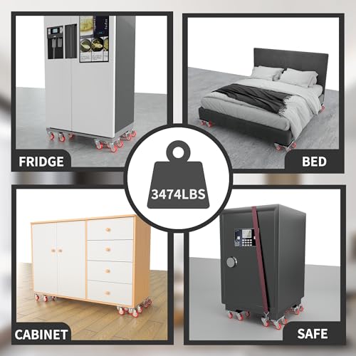 Myuea XXBJ-XIAO-C5 [Upgrade Large] Furniture Dolly,Furniture Movers thumb #6