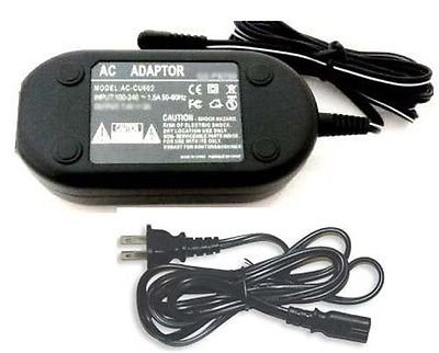 PhotoHighQuality AC Adapter Compatible for JVC GR-SXM250 ac, JVC GR-SXM330 ac, JVC GR-SXM335 ac, JVC GR-SXM340 ac, JVC GR-SXM535 ac, JVC GR-SXM540