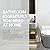 ToiletTree Products Modern Deluxe Freestanding Toilet Brush and Plunger Combo - 5.5" x 9.5" x 18.5" (2 Pack)