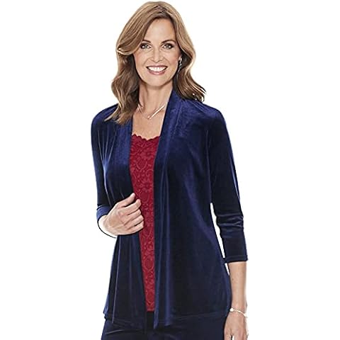 Chums Ladies Navy Velour Jacket 24 Cover