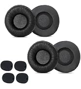5 Paia Di Cuscinetti In Schiuma Per Cuffie Jabra Biz 2300 - Ricambio Spugne Pad, Nuovo - Foto 4