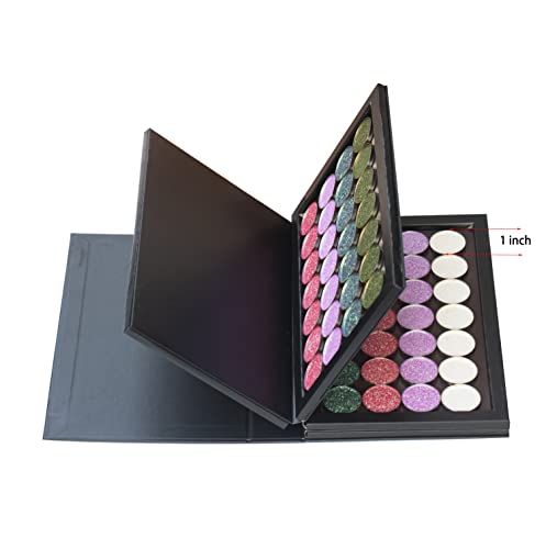 Szdym 4 Layers Empty Cardboard Magnetic Book Eyeshadow Palette #TOP4