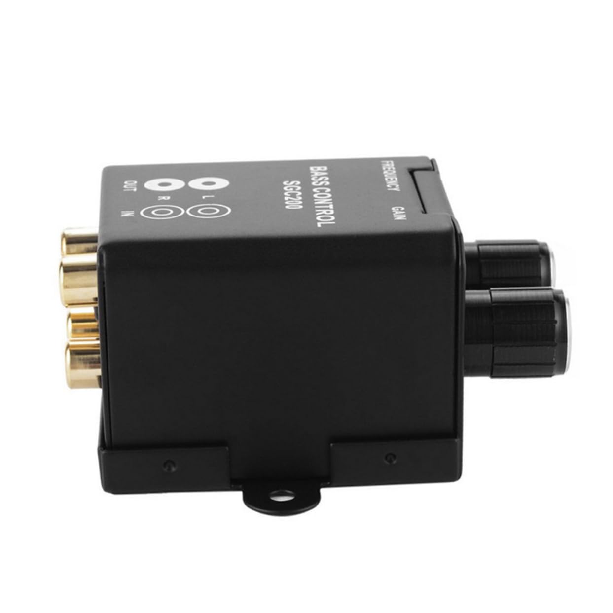 SOLUSTRE 2piezas Controlador Audio para Amplificador De Coche De Ganancia y Volumen Fácil Instalación Sin Cables Adicionales