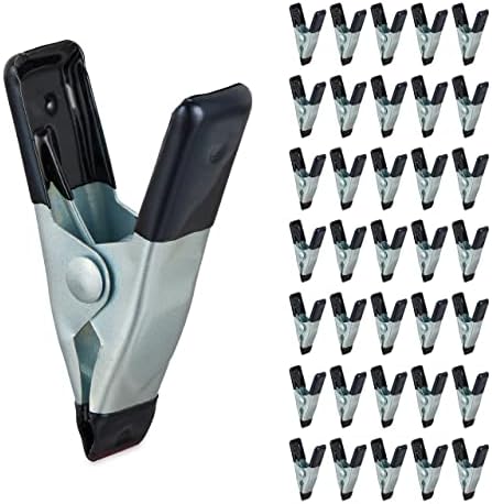 8 Pièces Grandes Pinces à Ressort Robustes, Pinces à Ressort Avec Griffes Actives