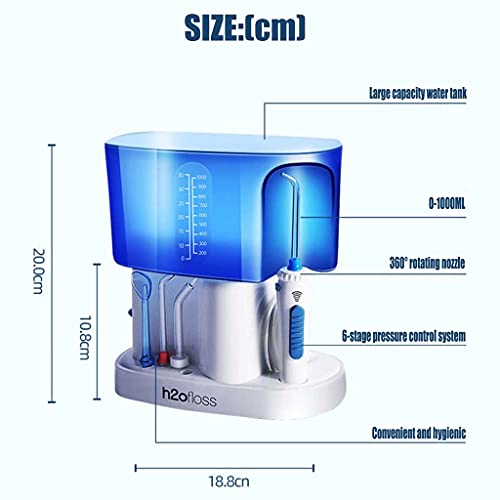 Rinçage des sinus par hydropulseur et irrigateur oral de comptoir pour l'entretien