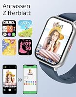 Smartwatch mit Telefonfunktion,Smartwatch für Damen Herren 1.85'' HD Screen – Ansicht 7