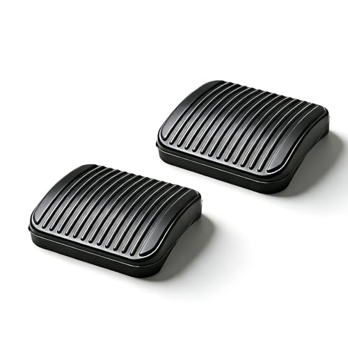 WUCDF AUTO 52002750 2Pcs Black Rubber Pedal Pad Clutch Fits