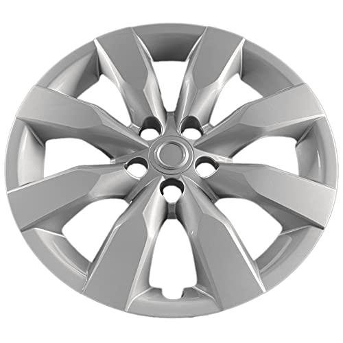 Hubcaps.com Premium Quality 16 Silver Hubcaps Wheel Covers Fits 2014 2015 2016 Toyota Corolla, Heavy Duty Construction (Set O 61172Ams-4 0 #TOP2