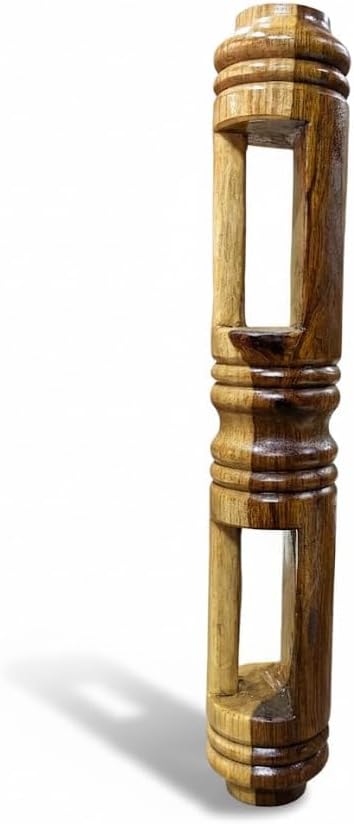 HIH Enterprises - Sheesham Wooden Sumthola Mugdar (Indian Clubs) – Indian Fitness Equipment for Home Gym & Outdoor Training Biceps & Shoulder Strength