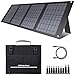 Produktbild Powkey Faltbares Solarpanel 40Watt Tragbares Solarpanel, Solarladegerät mit USB Type-C QC3.0 DC Ausgang, Monokristallines Solarmodul für Wohnmobil Camping Powerstation Mobiltelefone