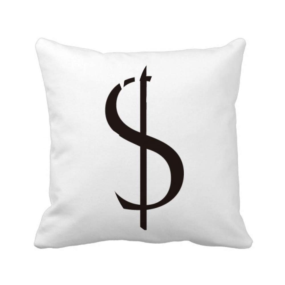 Coussin dollar américain et ananas housse carrée DIY pour décoration originale