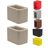 【MONESTA】 シートベルトバックルカバー 2個セット バックル カバー シリコン シートベルト バックルホルダー 後部座席 汎用 埋もれない 子供 目立つ 延長 高齢者 サポート ホルダー 便利グッズ 内装 カスタム 車 (アイボリー2個セット)