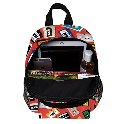 Sac à dos Père Noël pour garçons et filles de 30,5 cm multicolore