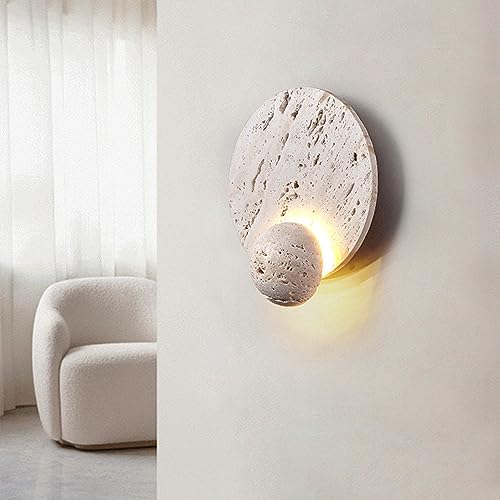 Applique LED moderne fine en pierre, fini les luminaires encombrants