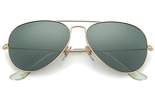 YuFalling Polarized Aviator Kids Sunglasses for Girls and Boys Age 5-12
