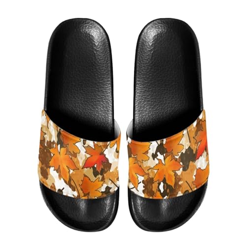 Image of Open Toe Slippers for Women Rubber Slides Womens Sandal Slippers