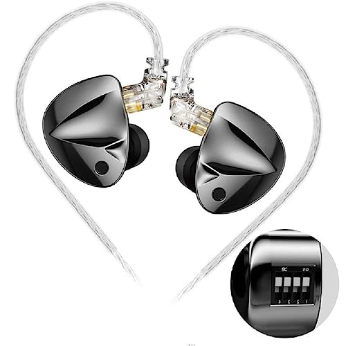 Fone de ouvido 2023 Kz D-Fi com som dinâmico intra-auricular com fio, tom ajustável para transmissão ao vivo de jogos