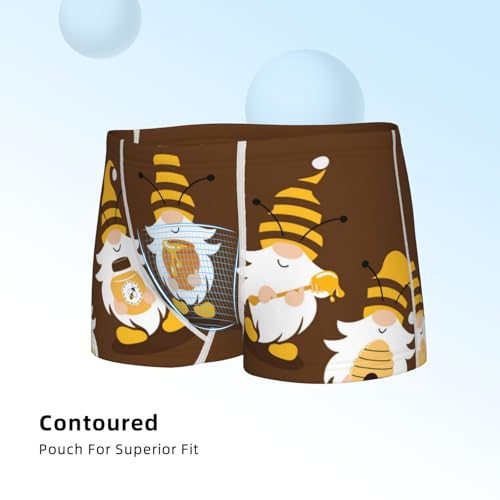 Boys' Cotton Boxer Brief Soft Underwear-Gnomes With Honey4